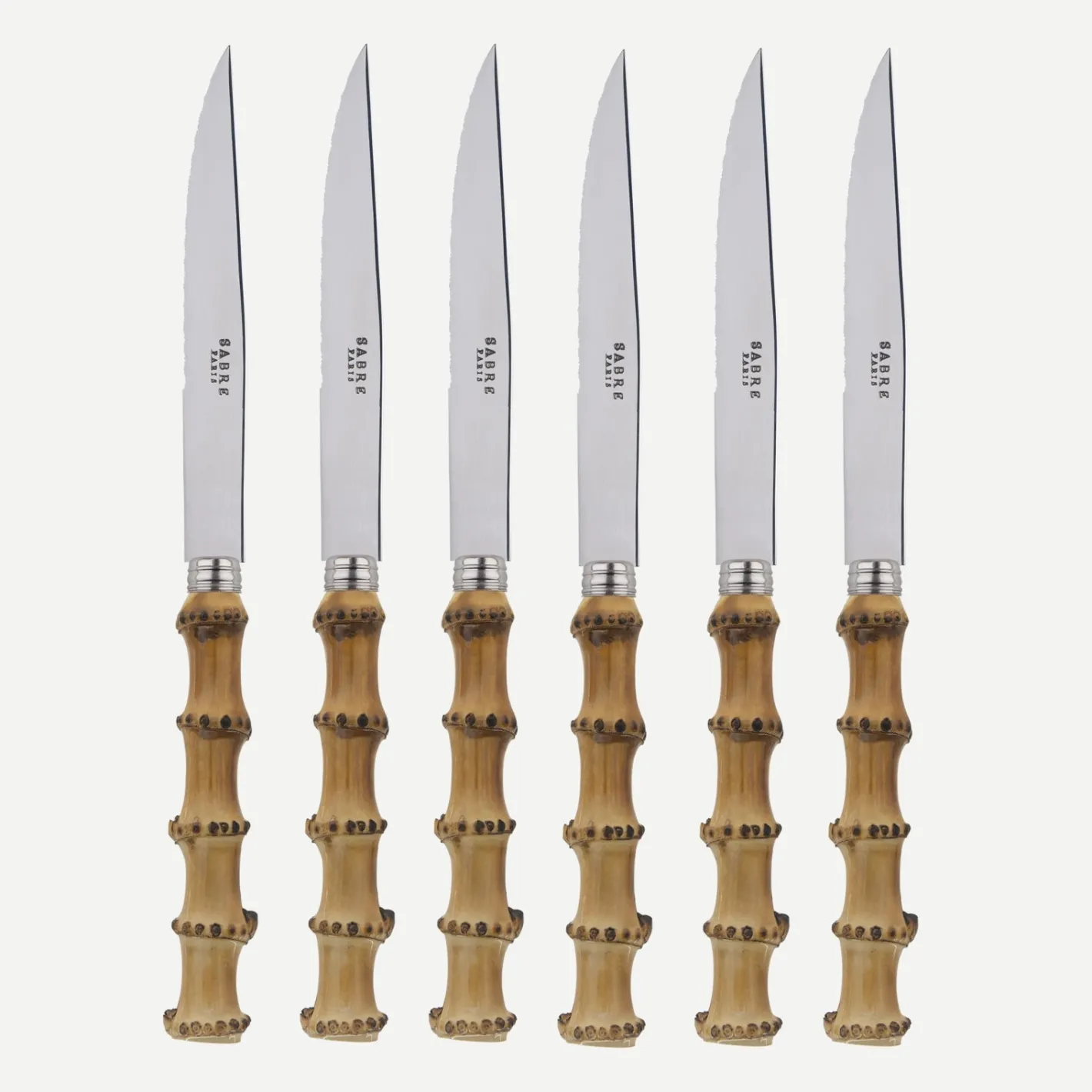 Sabre Paris Panda, | Set Of 6 Steak Knives
