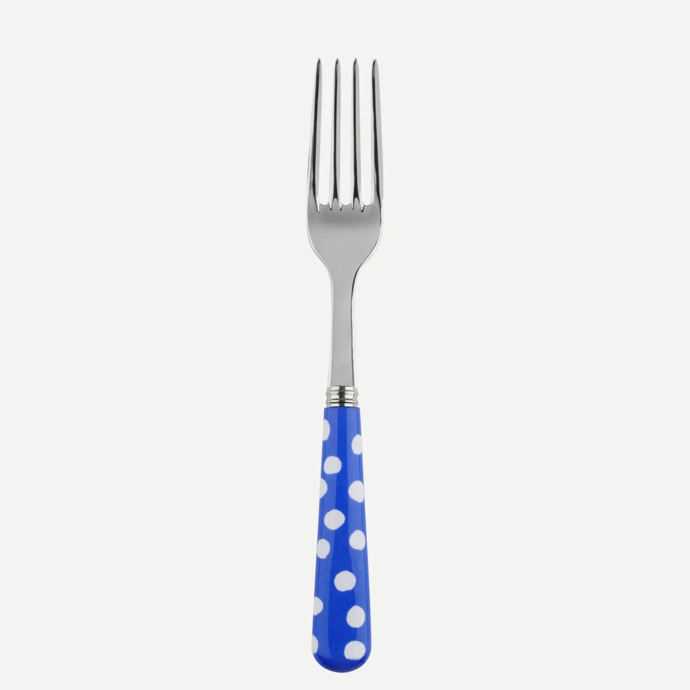 Sabre Paris Pois Blancs,Bleu outremer | Salad Fork