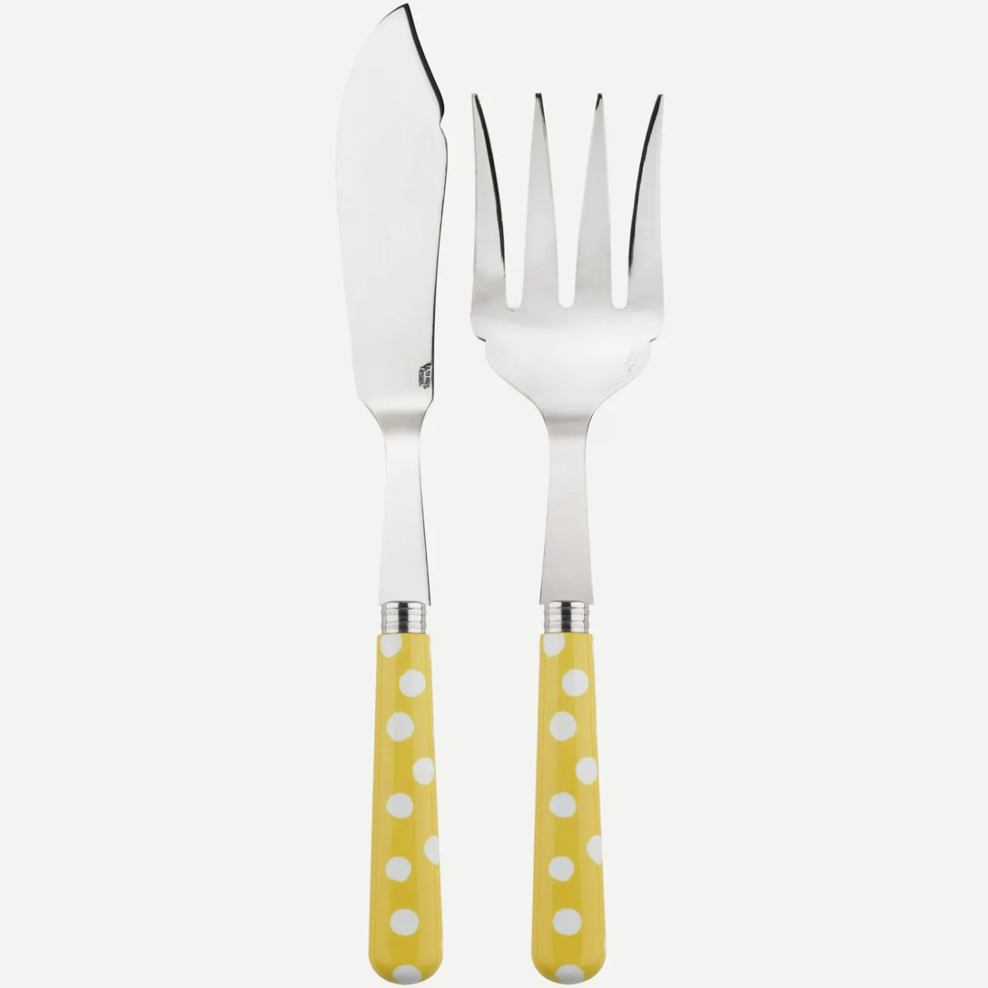 Sabre Paris Pois Blancs, | Fish Serving Set