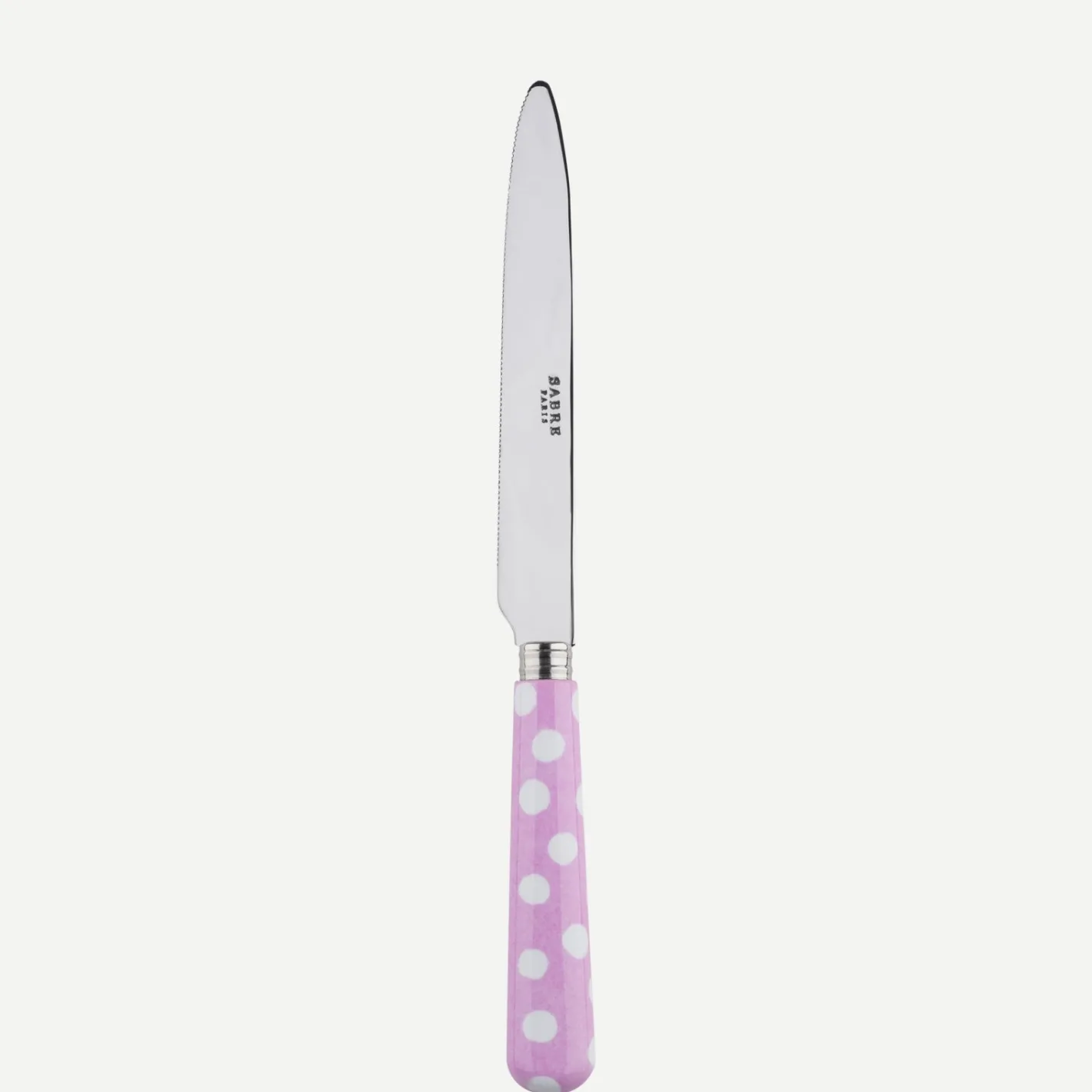 Sabre Paris Pois Blancs, | Serrated Dinner Knife Blade