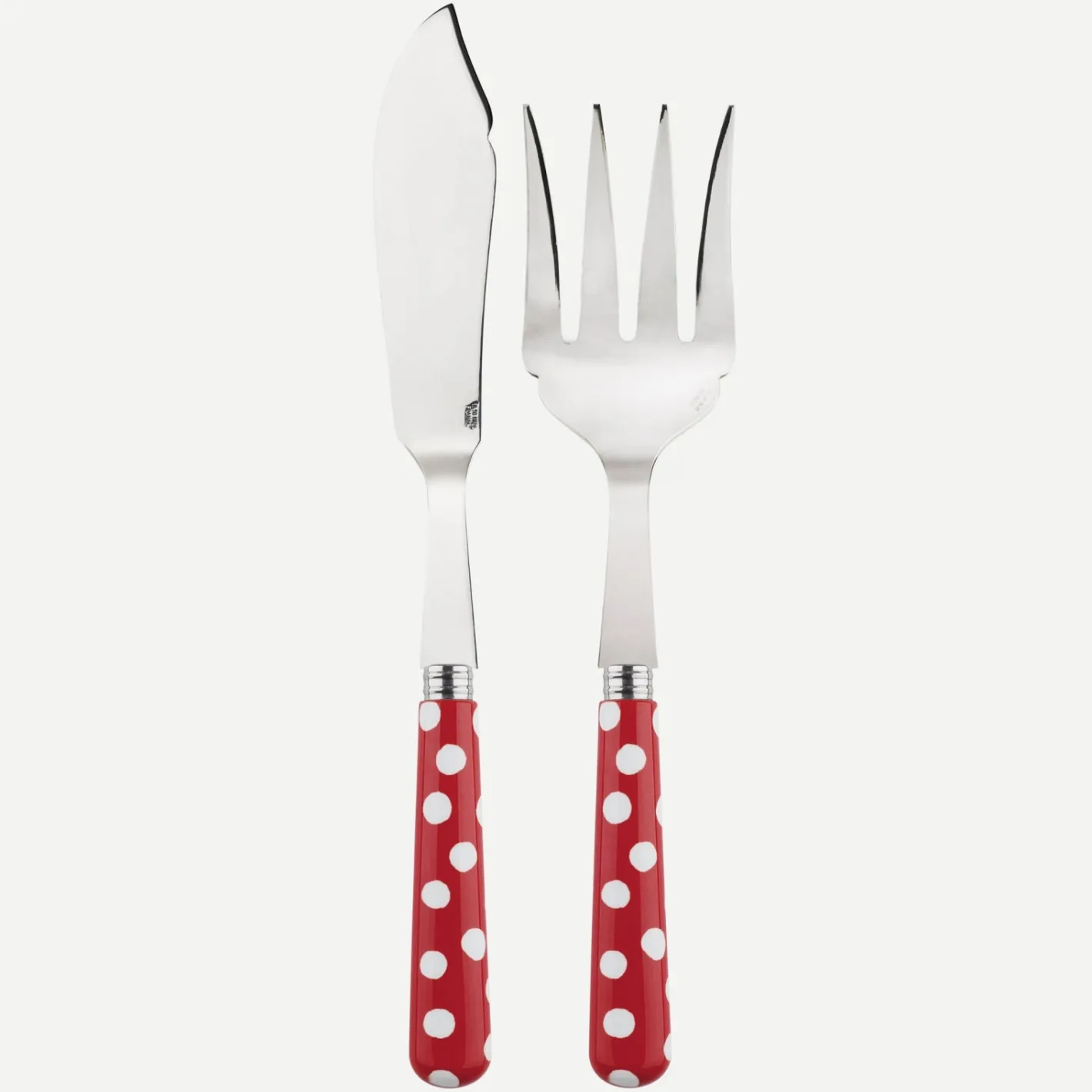 Sabre Paris Pois Blancs, | Fish Serving Set