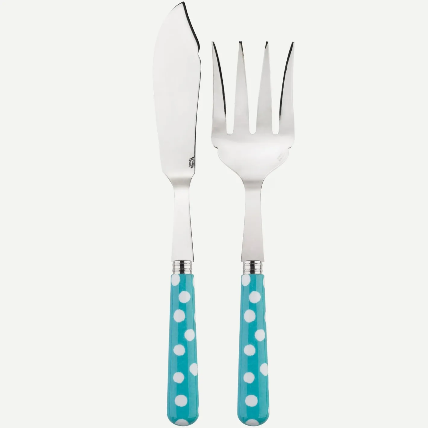 Sabre Paris Pois Blancs, | Fish Serving Set