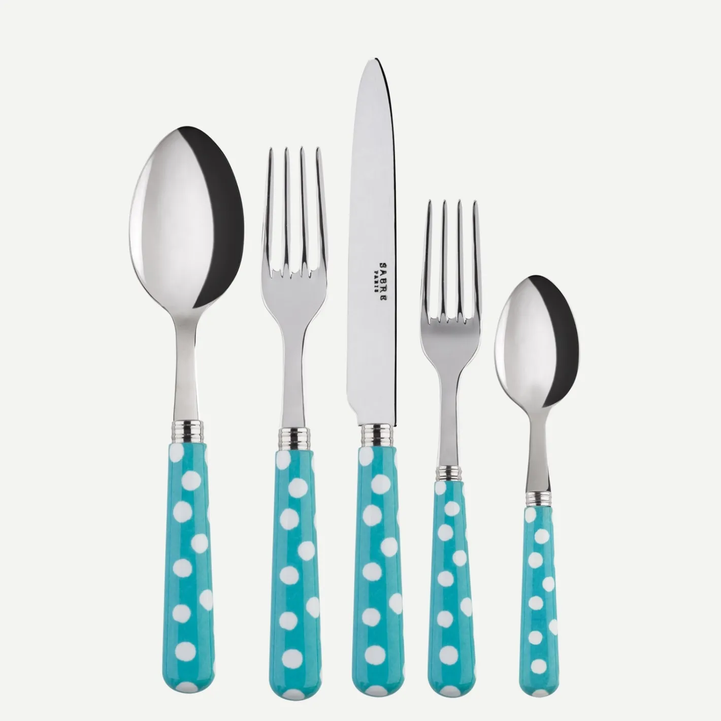 Sabre Paris Pois Blancs, | Set Of 5 Pieces
