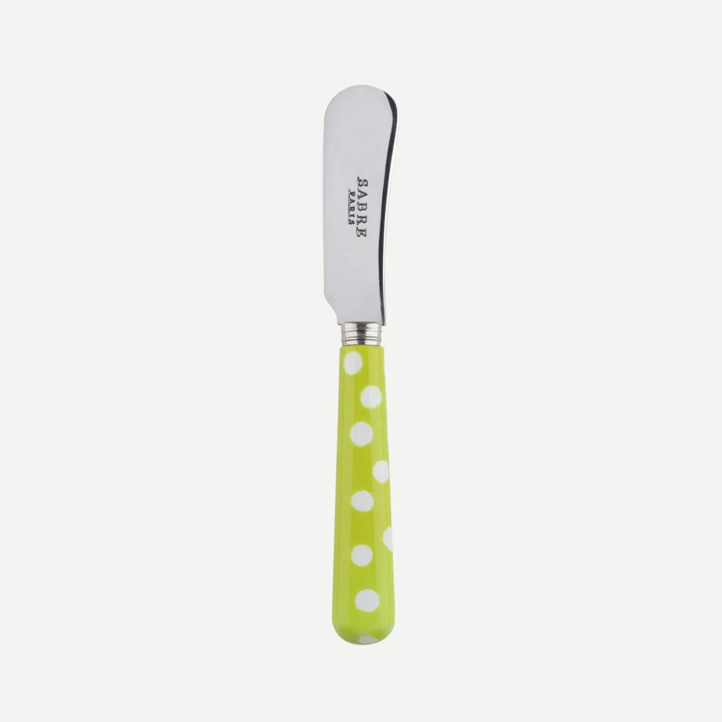 Sabre Paris Pois Blancs,Vert clair | Butter Spreader