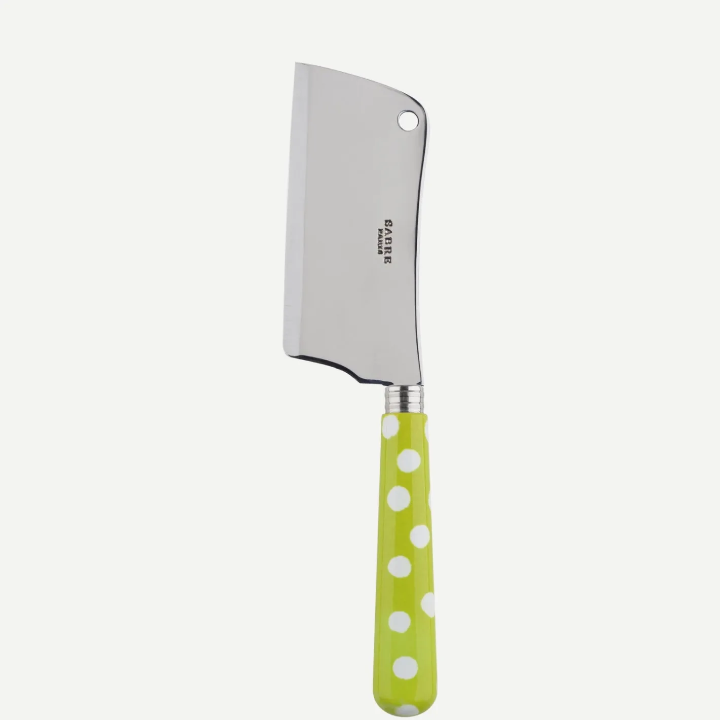 Sabre Paris Pois Blancs,Vert clair | Cheese Cleaver