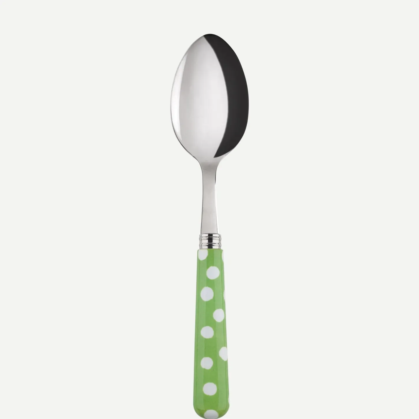Sabre Paris Pois Blancs,Vert jardin | Soup Spoon