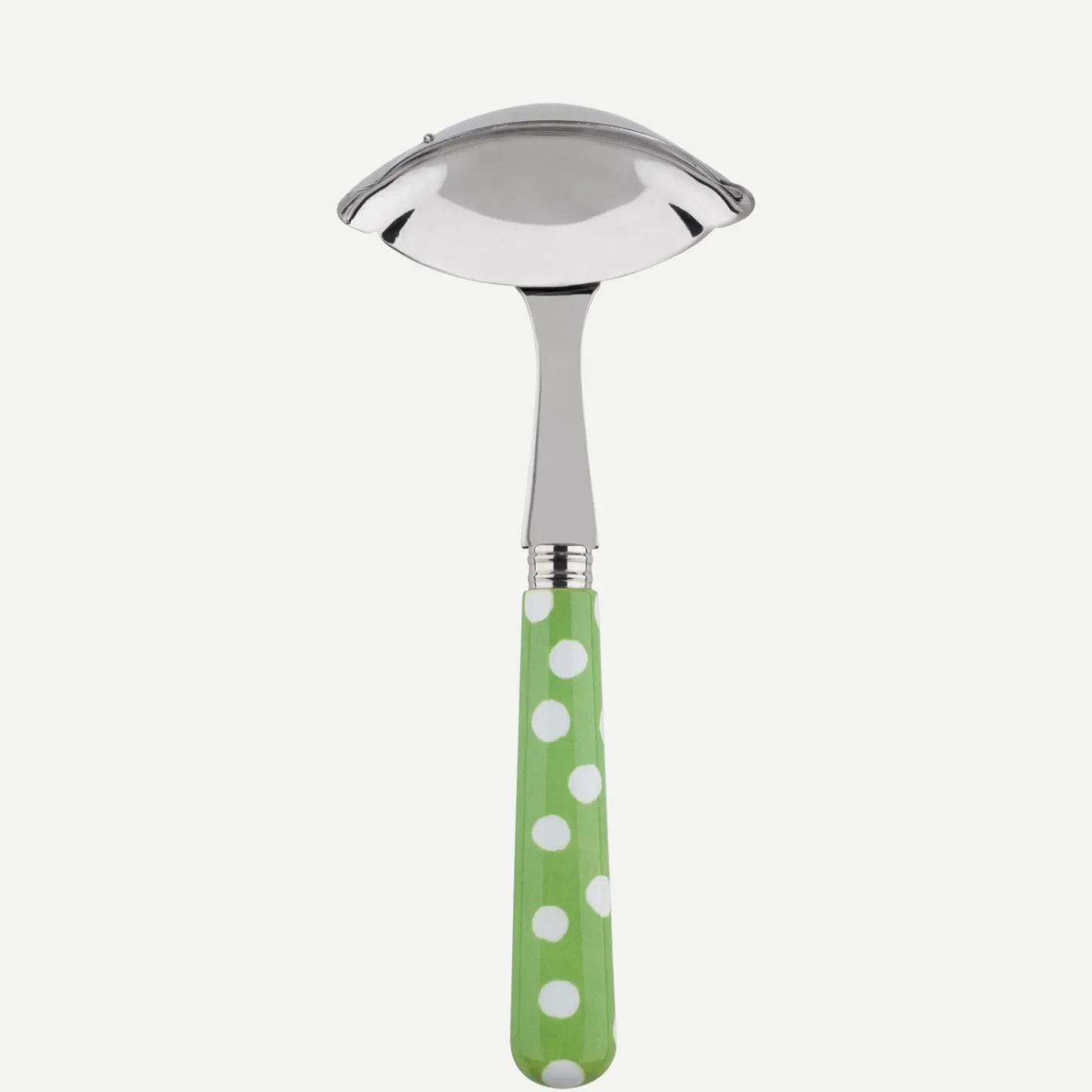 Sabre Paris Pois Blancs,Vert jardin | Gravy Ladle