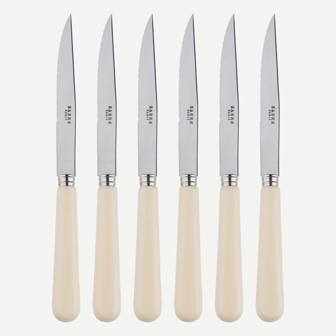 Sabre Paris Pop unis, | Set Of 6 Steak Knives