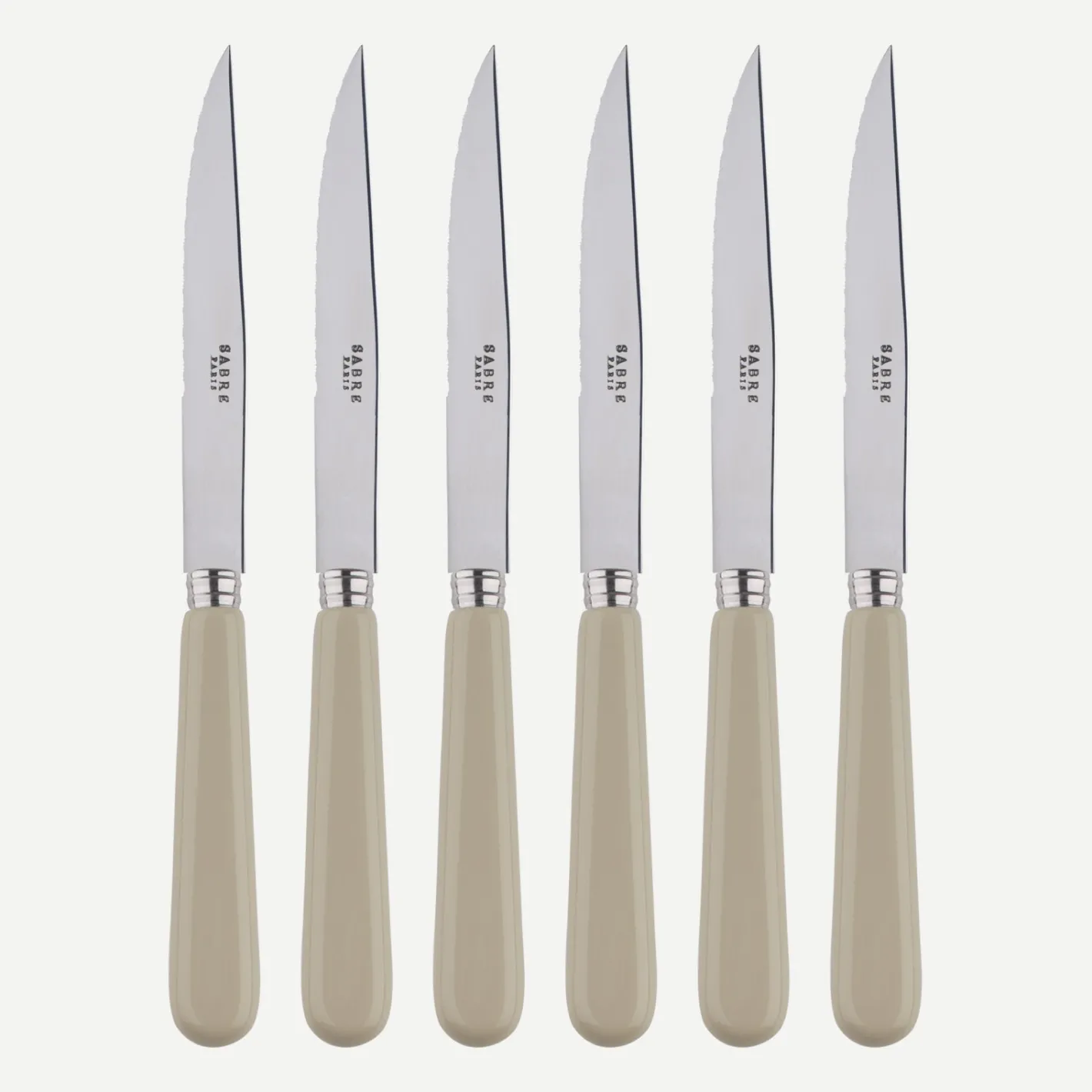 Sabre Paris Pop unis, | Set Of 6 Steak Knives