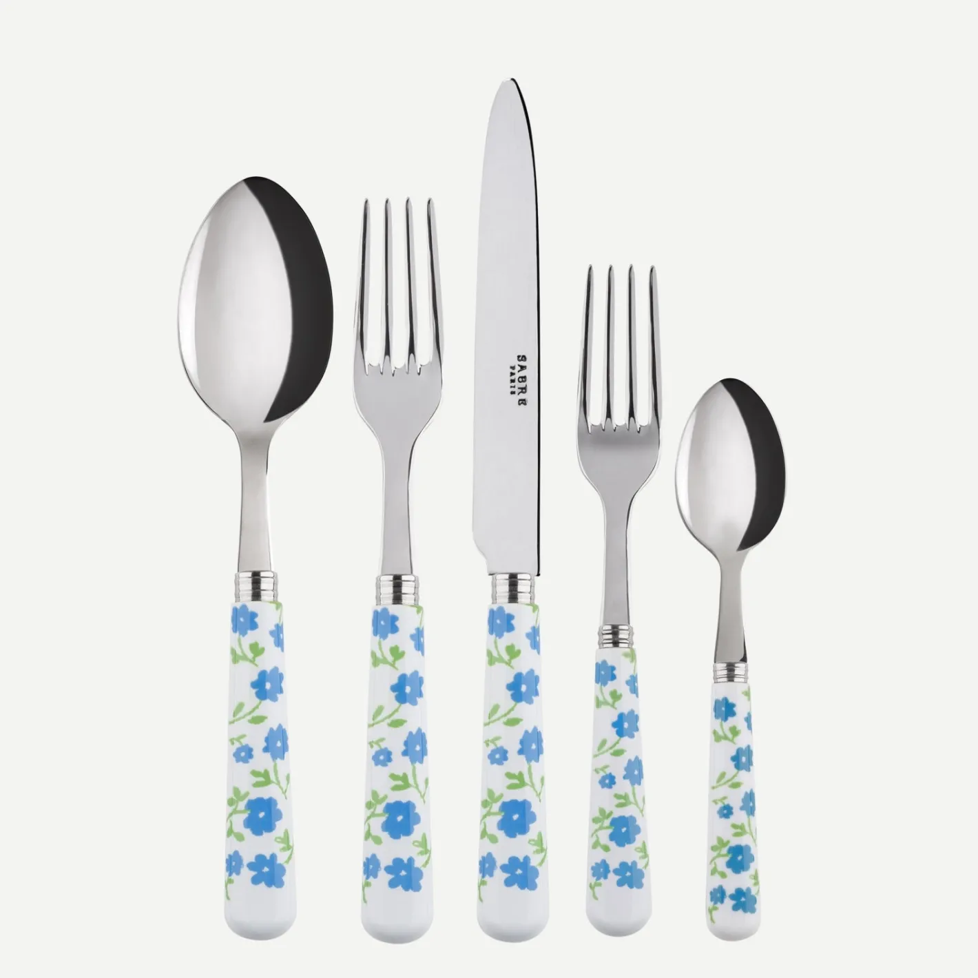 Sabre Paris Pâquerette,Bleu clair | Set Of 5 Pieces