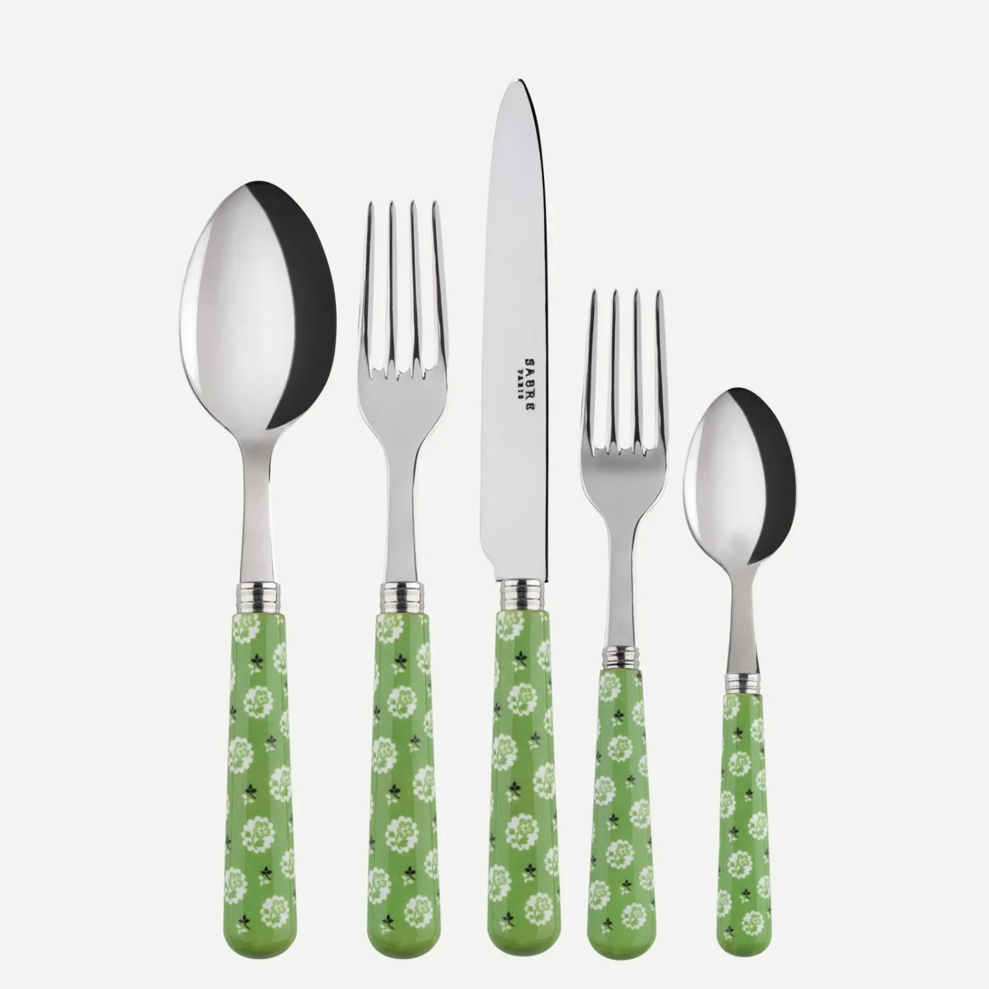 Sabre Paris Provençale,Vert jardin | Set Of 5 Pieces