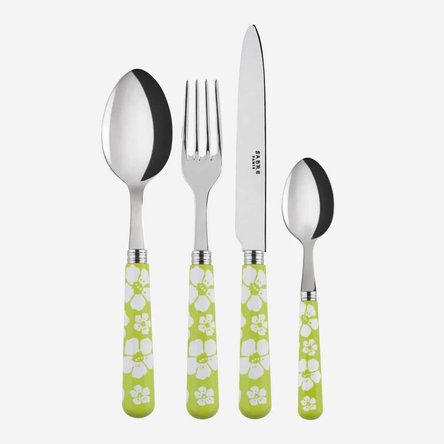 Sabre Paris Tiaré,Vert clair | Set Of 4 Pieces