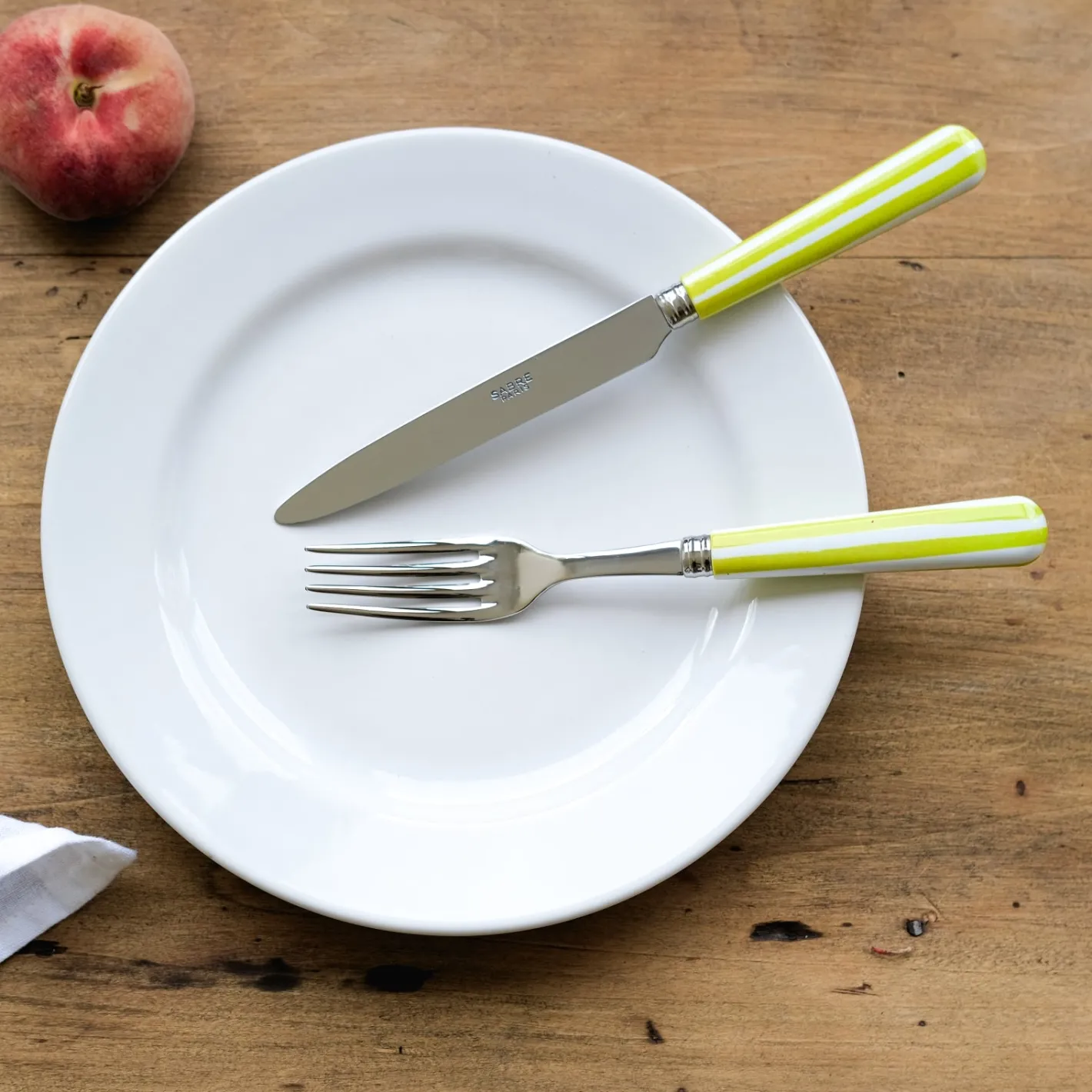 Sabre Paris Transat,Vert clair | Dinner Fork