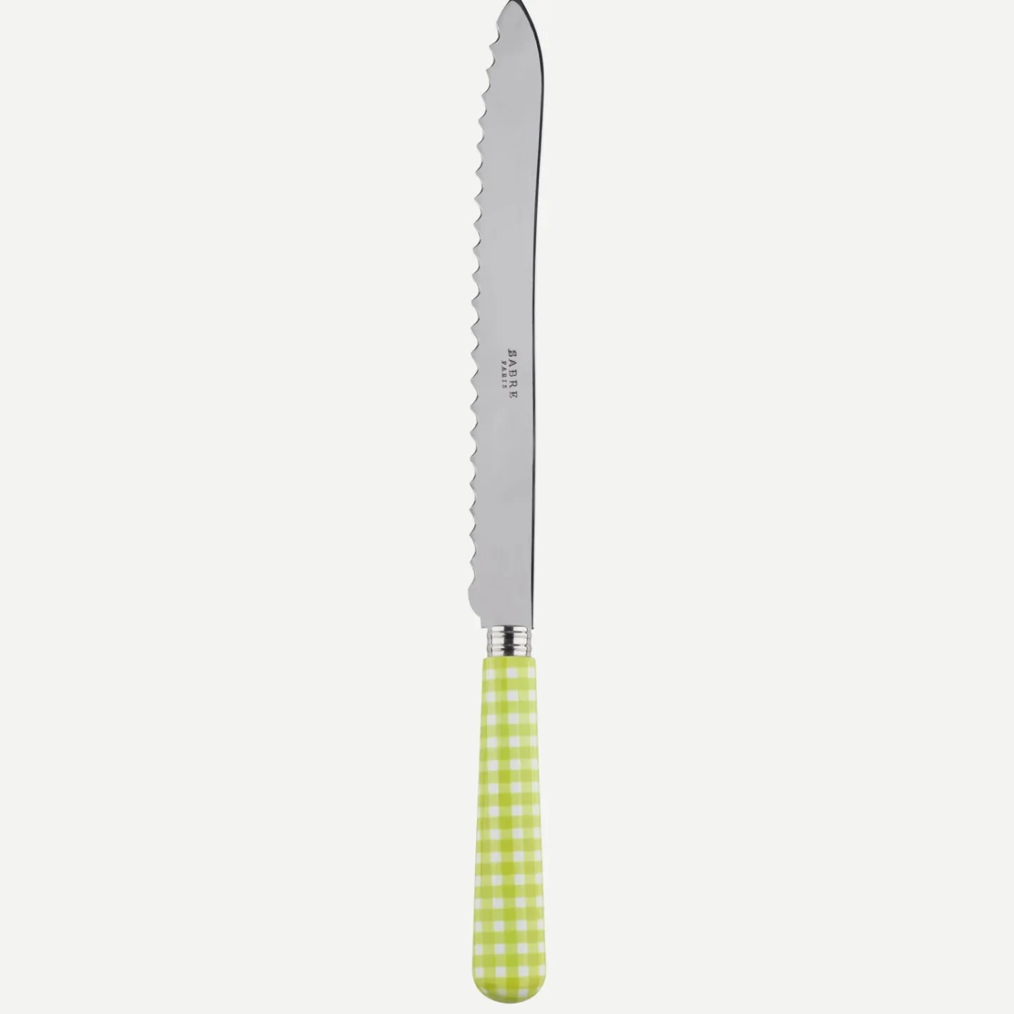 Sabre Paris Vichy,Vert clair | Bread Knife
