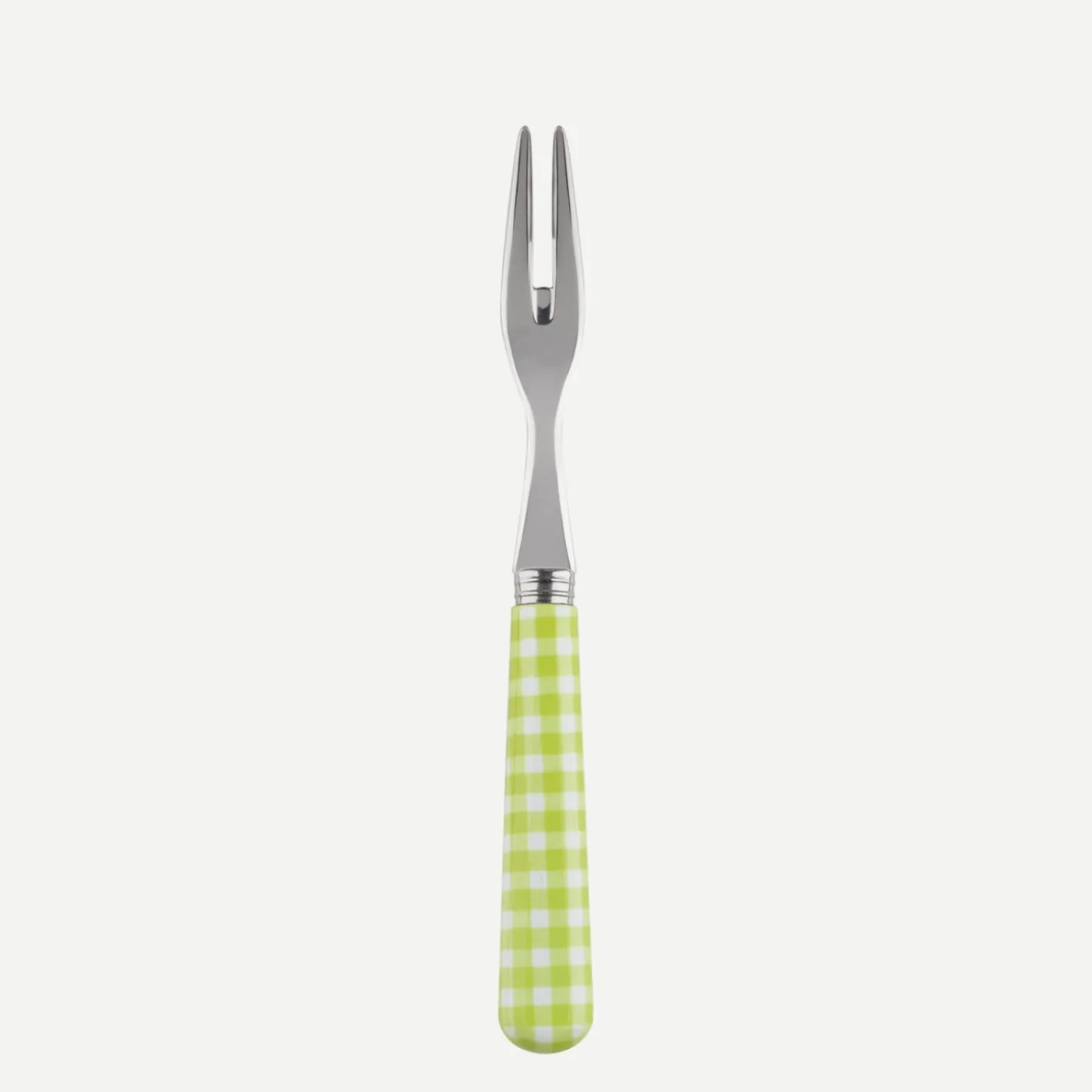 Sabre Paris Vichy,Vert clair | Cocktail Fork