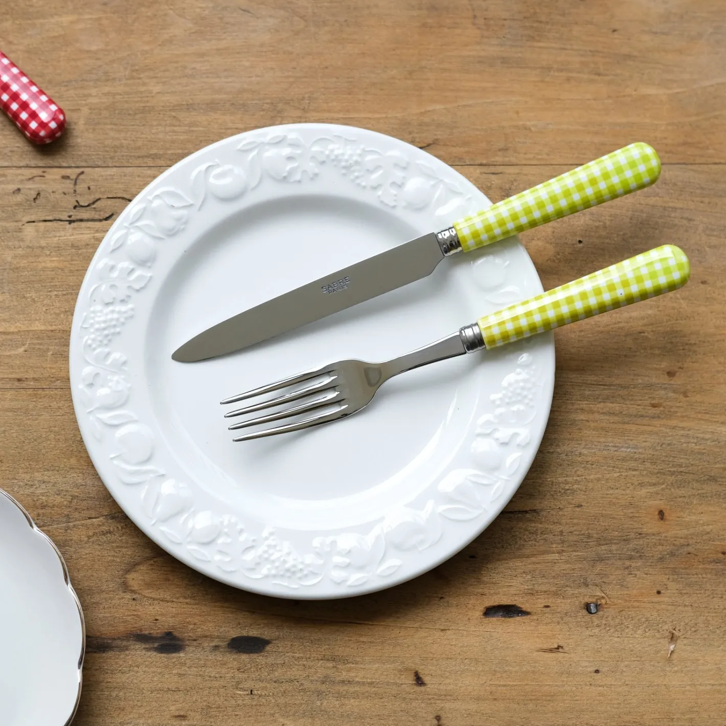 Sabre Paris Vichy,Vert clair | 48 Pieces Set